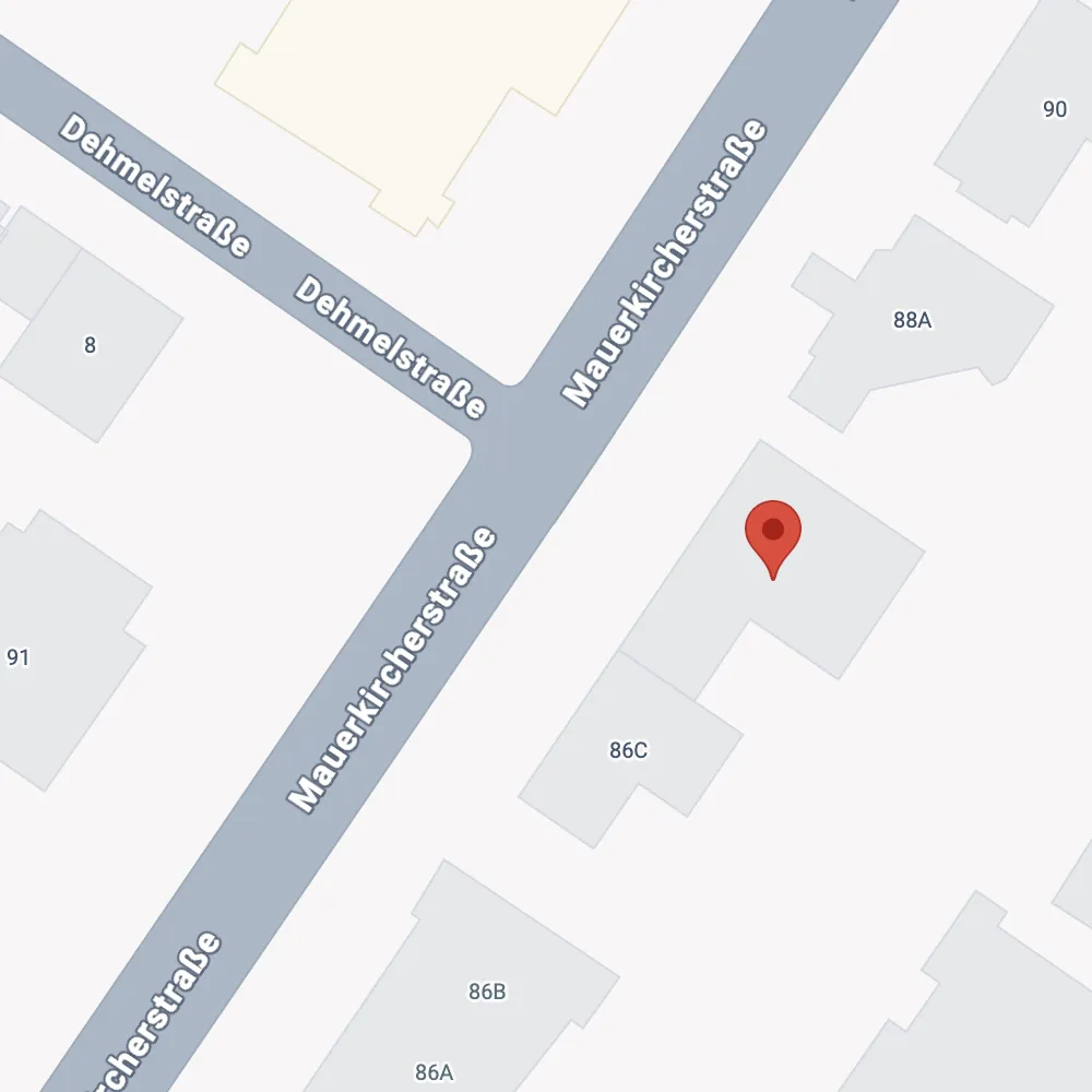 Lageplan: Mauerkircherstraße 88, 81925 München
